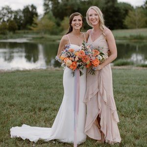 Lulus Blush Esther Size S Formal Dress